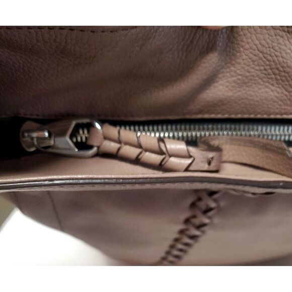 orYANY Purse NWT Chelsea Hobo Bag CH902 Braided Mocha Tag & Dust Bag Warm Taupe - Picture 8 of 14